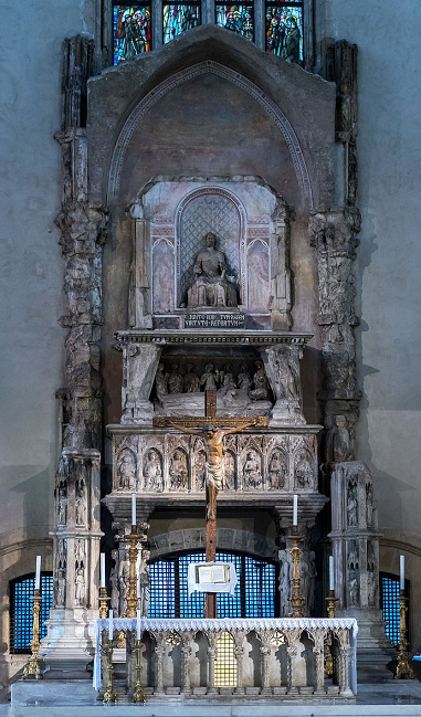 Tombeau de Robert Ier d'Anjou à Santa Chiara de Naples